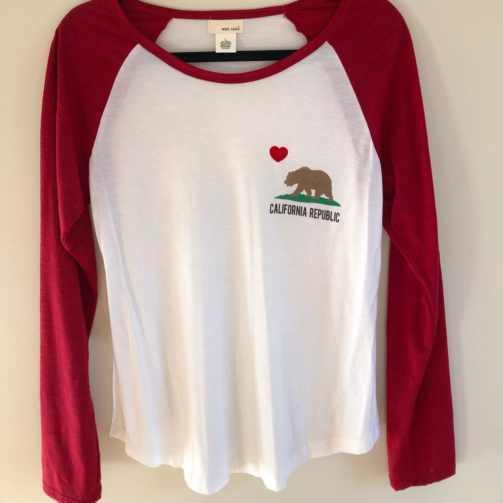Wet Seal baseball tee